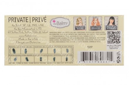 Палетка люминайзеров theBalm The Manizer Sisters оптом 