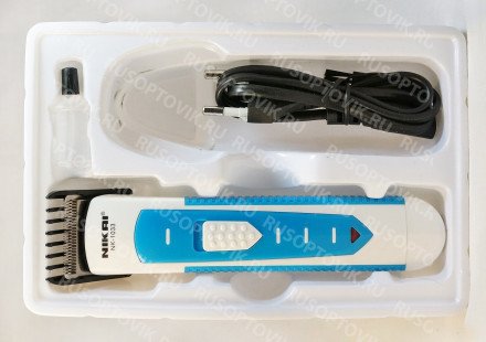 Мужской триммер для стрижки бороды и усов NIKAI NK-1033 оптом 