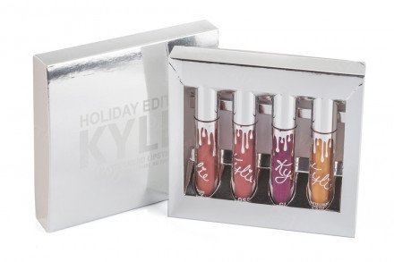 Набор из 4 помад Kylie Holiday оптом 