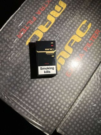Сигареты MAC BLACK-GOLD Extra Filter QS (Араб оригинал) оптом 