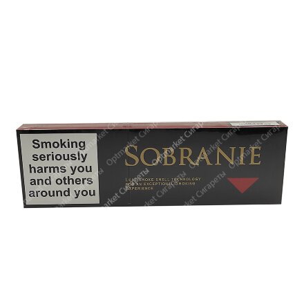 Сигареты Sobranie Black NANO оптом 