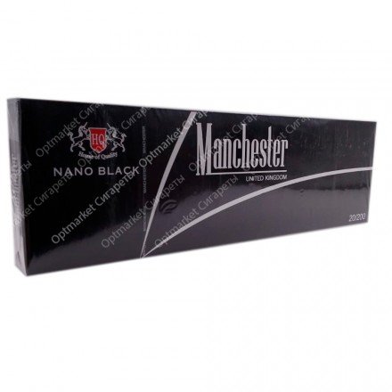 Сигареты Manchester Nano Black оптом 