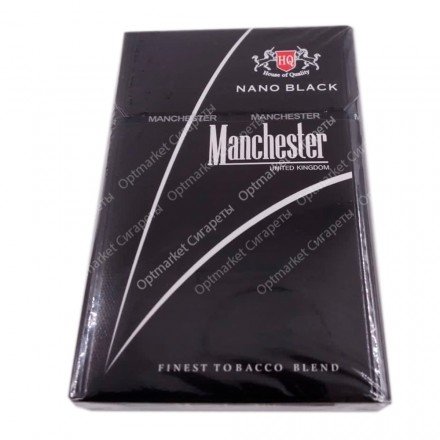 Сигареты Manchester Nano Black оптом 