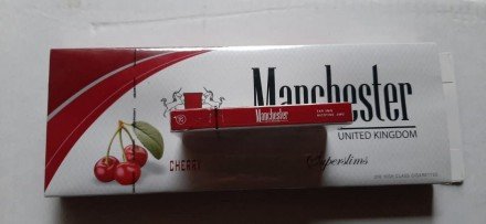 Сигареты Manchester Cherry Superslims оптом 