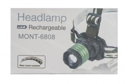 Налобный фонарь X-Balog mont 6808 оптом 