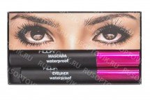 Набор водостойкая тушь и подводка Huda Beauty оптом