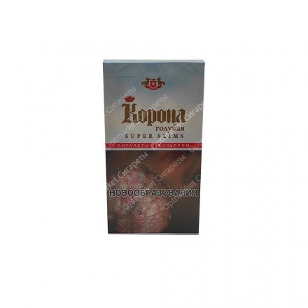 Корона Super Slims голубая оптом 
