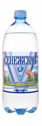Вода минеральная Сенежская газированная 1 л оптом Вода минеральная Сенежская газированная 1 л оптом