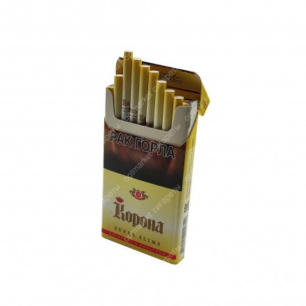 Корона Super Slims желтая (ОРИГИНАЛ) оптом 