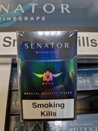 Сигареты Senator Winegrape (Блок Картон)оптом 