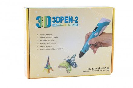 3Д ручка 3D pen-2 оптом 