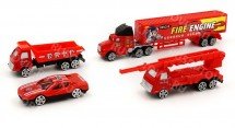 Игрушечный пожарный набор City Vehicle с дорожными знаками оптом