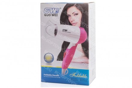Фен для волос Guo Wei GW-682 1000W оптом 