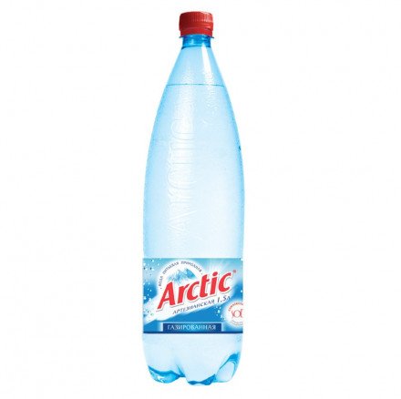 Вода питьевая газированная Arctic 1,5 л оптом 